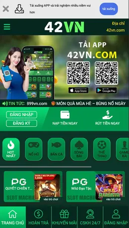 Tải về Ứng Dụng 42vn Casino Dễ Dàng
